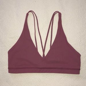 Lululemon Sports Bra Mauve Size 6 or 8